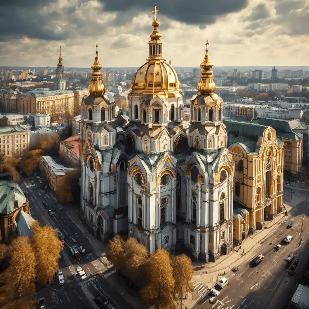 St. Michael’s Cathedral in Kyiv – Vasyl Hryhorovych Krychevsky